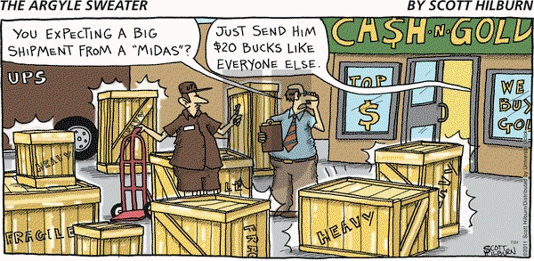 The Argyle Sweater on Sunday July 24, 2011 Comic Strip