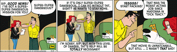 Rip Haywire on Wednesday May 17, 2017 Comic Strip