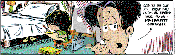 Baldo on Thursday August 31, 2000 Comic Strip