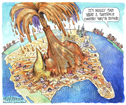 Matt Wuerker on Tuesday January 16, 2018 Comic Strip
