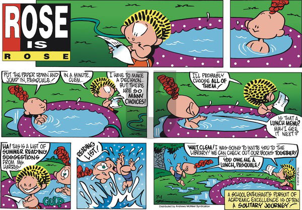 Rose is Rose on Sunday July 1, 2018 Comic Strip