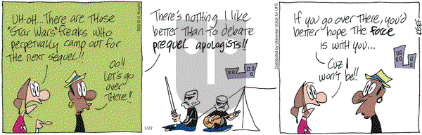 The Knight Life on Monday July 22, 2013 Comic Strip