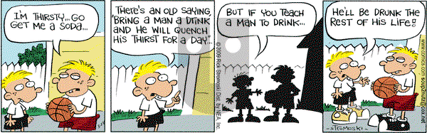 Soup to Nutz - Old on Tuesday March 24, 2009 Comic Strip