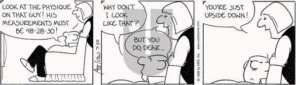 The Born Loser on Thursday July 30, 1998 Comic Strip