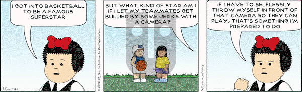 Nancy on Thursday July 18, 2019 Comic Strip