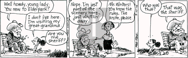 The Elderberries on Friday September 23, 2005 Comic Strip