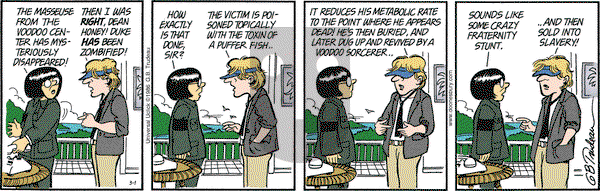 Doonesbury on Tuesday March 1, 2016 Comic Strip