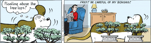 Fred Basset on Monday October 25, 2010 Comic Strip