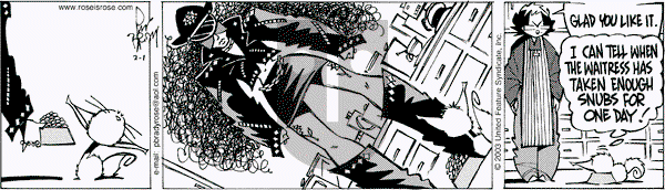 Rose is Rose on Saturday February 1, 2003 Comic Strip