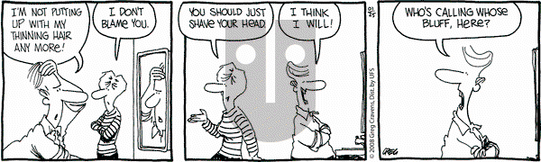 The Buckets on Friday January 25, 2008 Comic Strip