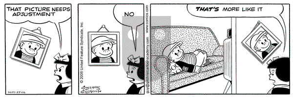Nancy on Wednesday September 27, 2006 Comic Strip
