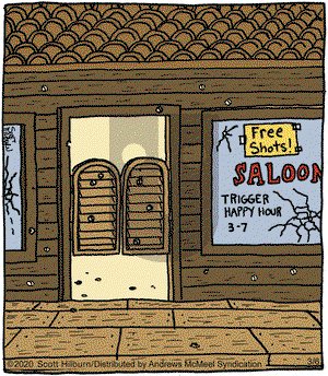 The Argyle Sweater on Friday March 6, 2020 Comic Strip