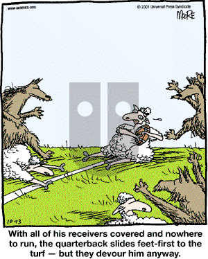 In the Bleachers - Saturday October 13, 2001 Comic Strip