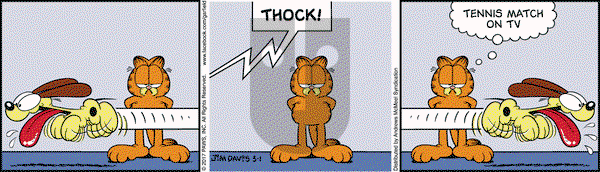Garfield on Wednesday March 1, 2017 Comic Strip