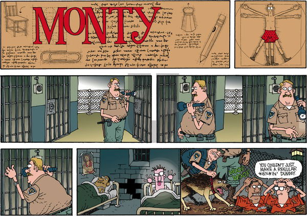 Monty on Sunday September 2, 2012 Comic Strip