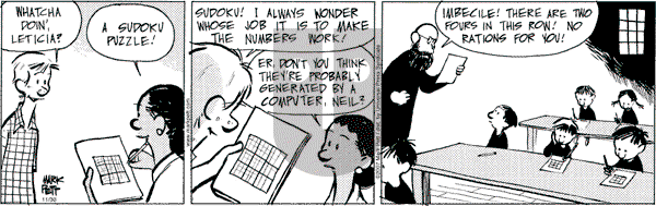 Lucky Cow on Friday November 30, 2007 Comic Strip