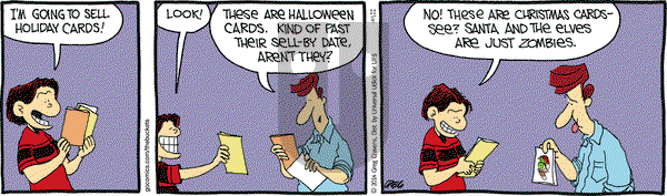 The Buckets on Tuesday November 4, 2014 Comic Strip