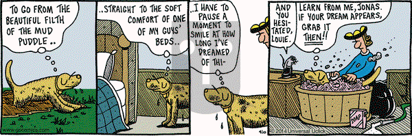 Overboard on Thursday April 10, 2014 Comic Strip