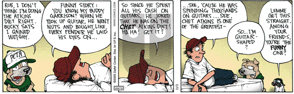 Get Fuzzy on Thursday November 3, 2005 Comic Strip