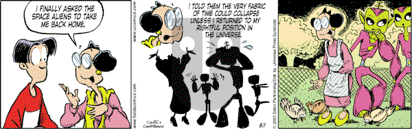 Baldo - Thursday May 1, 2003 Comic Strip