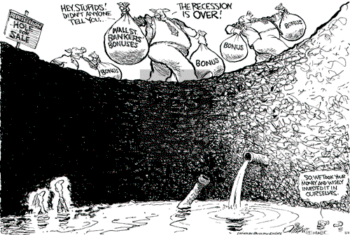 Pat Oliphant on Tuesday August 4, 2009 Comic Strip