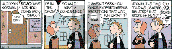 Drabble on Tuesday July 2, 2013 Comic Strip