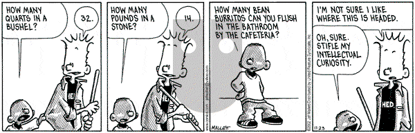 Frazz on Friday April 18, 2003 Comic Strip