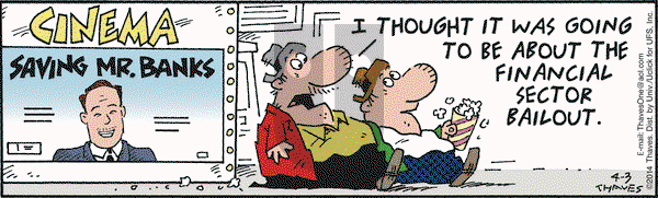 Frank and Ernest on Thursday April 3, 2014 Comic Strip