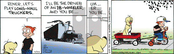 Red and Rover on Saturday June 22, 2019 Comic Strip