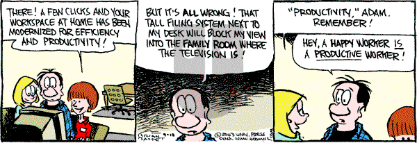 Adam@Home on Friday September 12, 2003 Comic Strip