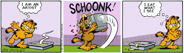 Garfield on Tuesday August 4, 1987 Comic Strip