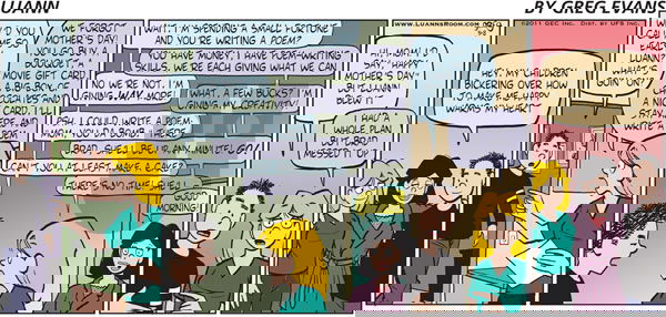 Luann on Sunday May 8, 2011 Comic Strip