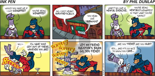 Ink Pen on Wednesday February 1, 2006 Comic Strip