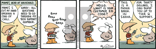 DeFlocked on Saturday September 29, 2012 Comic Strip