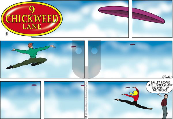 9 Chickweed Lane on Sunday December 2, 2012 Comic Strip