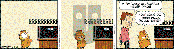 Garfield on Saturday March 21, 2020 Comic Strip