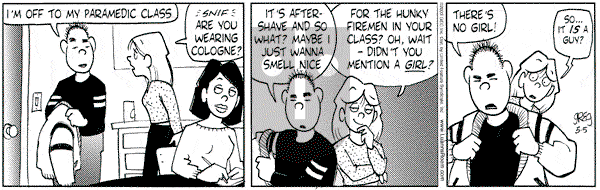 Luann on Thursday June 5, 2003 Comic Strip
