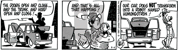 Rose is Rose on Friday September 4, 1987 Comic Strip