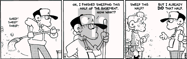 FoxTrot on Wednesday March 28, 2001 Comic Strip