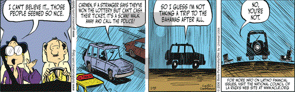 Baldo on Friday January 15, 2010 Comic Strip