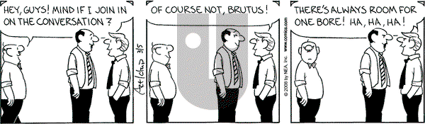 The Born Loser on Wednesday March 5, 2008 Comic Strip
