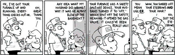 FoxTrot on Sunday November 24, 1996 Comic Strip