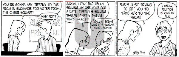 Luann on Thursday May 6, 2004 Comic Strip