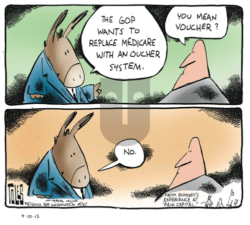 Tom Toles on Monday September 10, 2012 Comic Strip