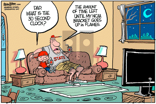 Win, Lose, Drew on Thursday March 16, 2017 Comic Strip