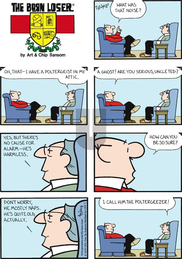 The Born Loser on Sunday February 4, 2024 Comic Strip