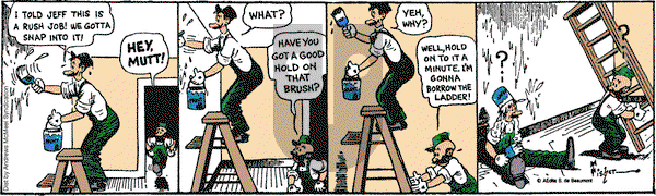 Mutt & Jeff - Friday March 1, 2024 Comic Strip