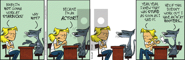 Ink Pen on Wednesday November 5, 2008 Comic Strip