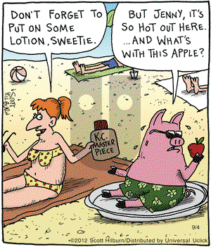 The Argyle Sweater - Tuesday September 4, 2012 Comic Strip