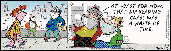 Frank and Ernest on Tuesday May 5, 2020 Comic Strip